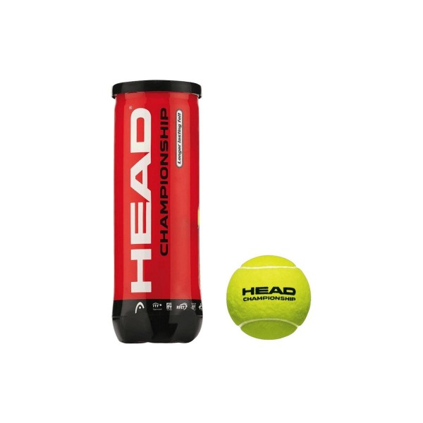 Head Championship Tennis Balls (Pack of 3)